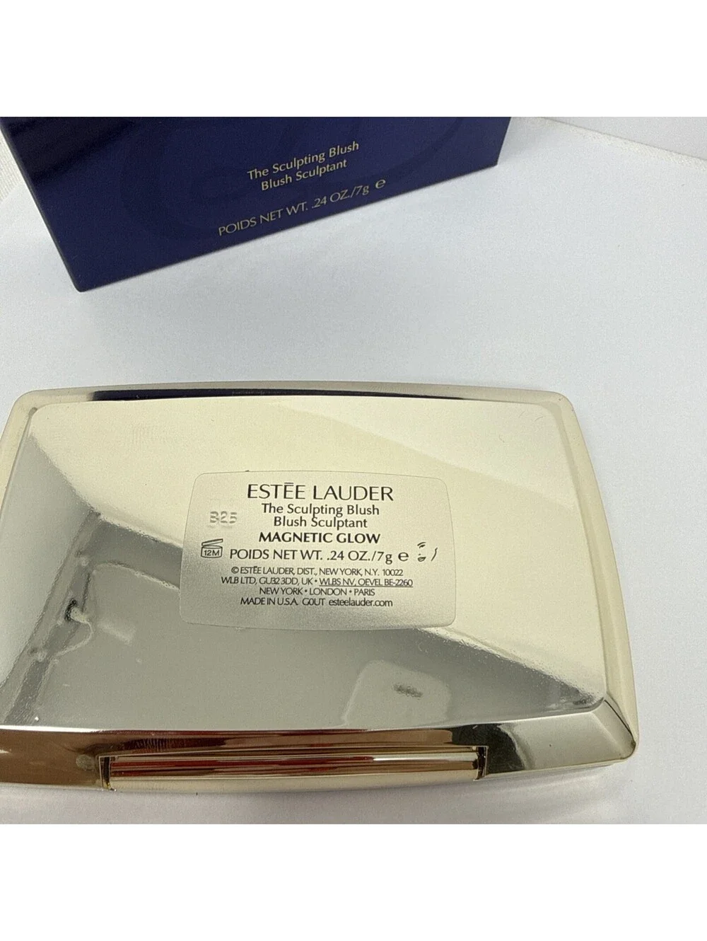Estee Lauder Sculpting Blush, Full Size  Magnetic Glow 0.24oz/7g, RN 1